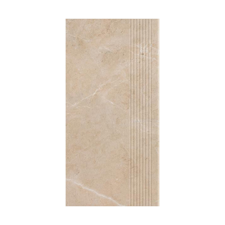 IBIS BEIGE STOPNICA PROSTA MAT. 30X60