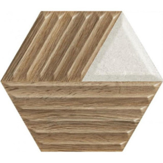 WOODSKIN MIX HEKSAGON STRUKTURA C SCIANA 19