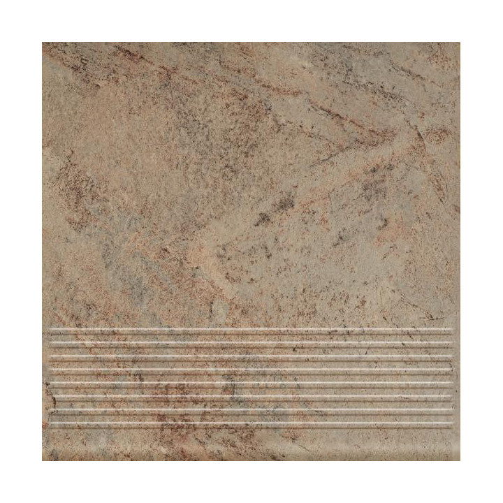 MATTONE PIETRA BEIGE STOPNICA PROSTA 30X30