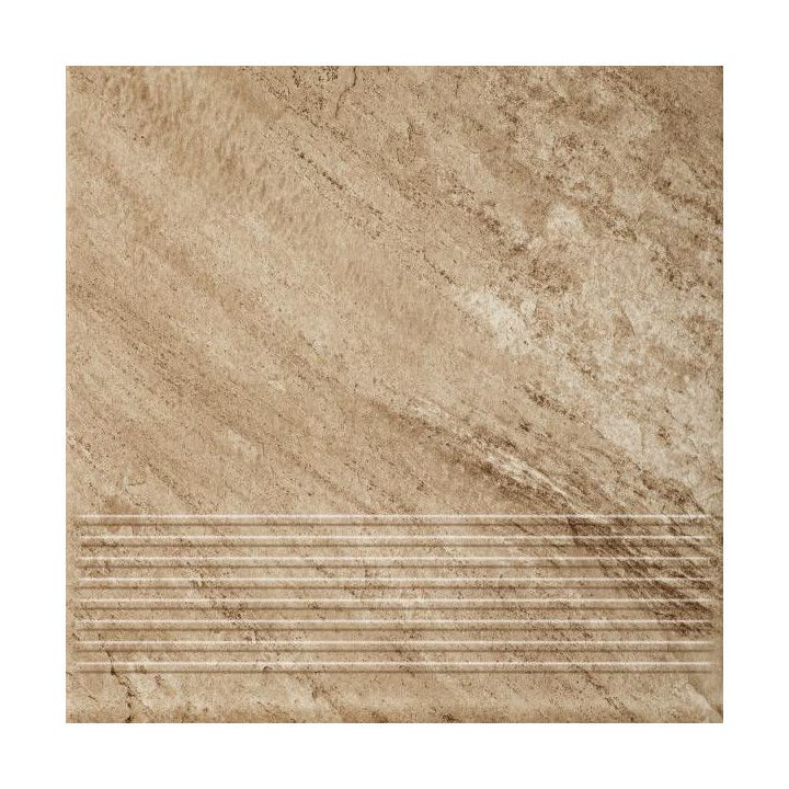 MATTONE PIETRA OCHRA STOPNICA PROSTA 30X30