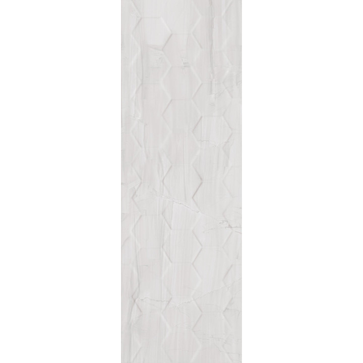BRENNERO WHITE HEXAGON 25X75