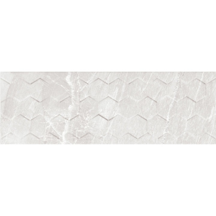 MALAGA WHITE HEXAGON 25X75