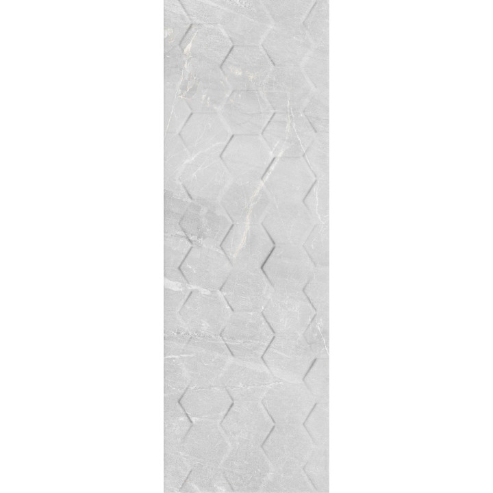 MALAGA WHITE HEXAGON 25X75