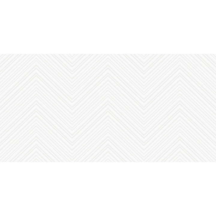 WHITE MAT CHEVRON 30X60
