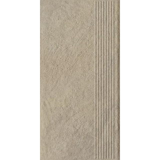 EREMITE CREMA STOPNICA PROSTA STRUKTURA MAT 30X60