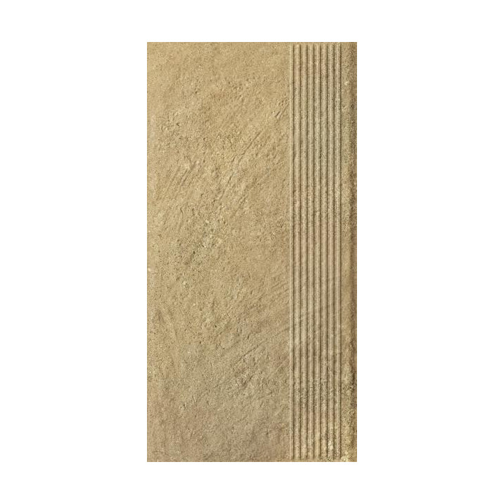 EREMITE BEIGE STOPNICA PROSTA STRUKTURA MAT 30X60