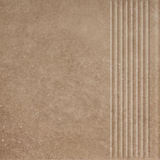 MATTONE SABBIA BROWN STOPNICA PROSTA 30X30