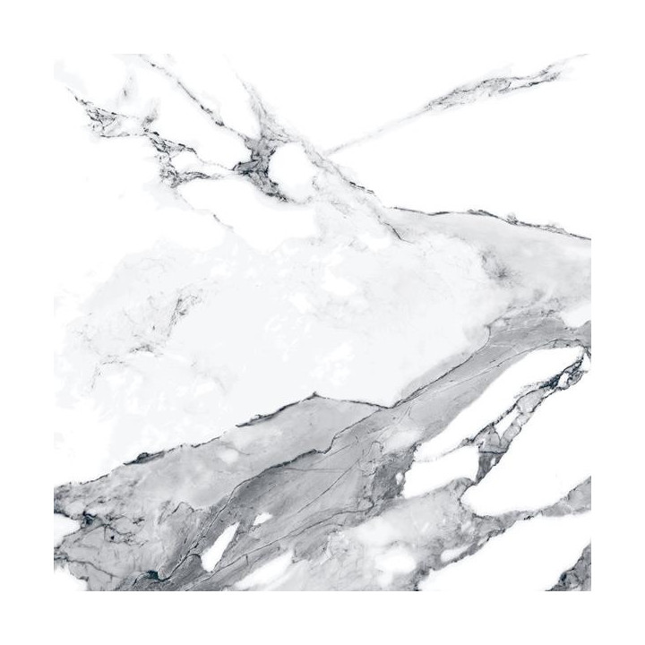 GEOTILES CRASH BIANCO POLISHED REKT. 60X60