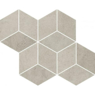 PURE CITY GRYS MOZAIKA PRASOWANA ROMB HEXAGON 20