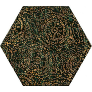 URBAN COLOURS GREEN INSERTO SZKLANE HEKSAGON A 19