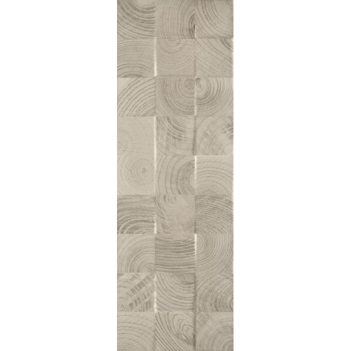 DAIKIRI GRYS SCIANA WOOD KOSTKI STRUKTURA REKT. 25X75