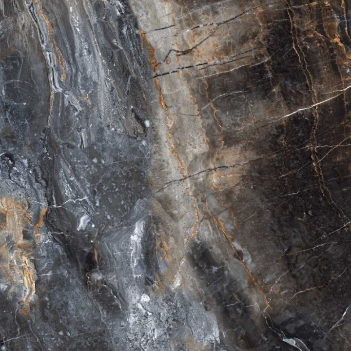 LUXOR BLACK POLISHED 60X60