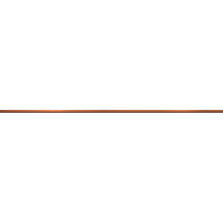 LISTWA COPPER GLASS 1X60