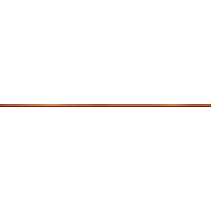 LISTWA COPPER GLASS 1X60