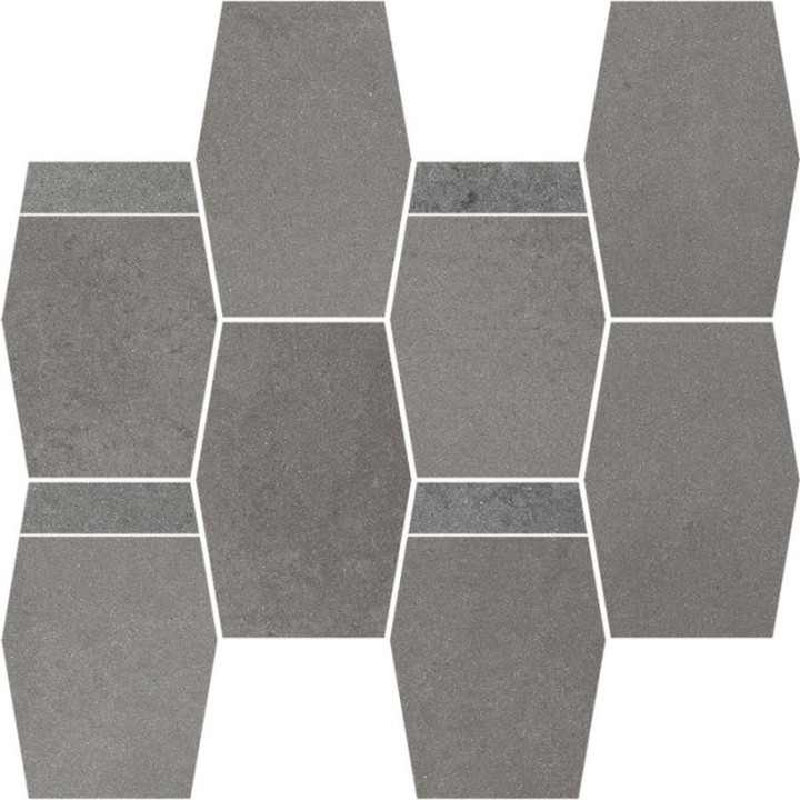 NATURSTONE GRAFIT MOZAIKA CIETA HEXAGON MIX 28
