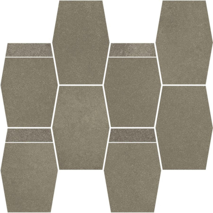 NATURSTONE UMBRA MOZAIKA CIETA HEXAGON MIX 28
